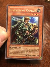 YuGiOh Marauding Captain 1st Edition LOD-018 Ultra Rare NA English