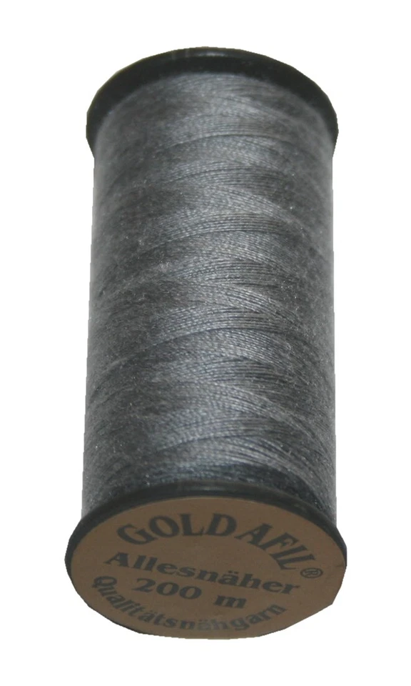 (0,02€/m) Nähmaschinen Nähgarn Polyester 40/2 grau 200m (1006) - Bild 1 von 1
