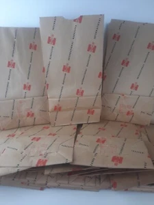 Lot of 50 International Harvester IH Vintage Dealer Paper Bags Parts Sales - Picture 1 of 6