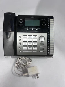 RCA 25425RE1 4-Line Business Speaker Phone with Auto Attendant and ITAD (Black) - Picture 1 of 4
