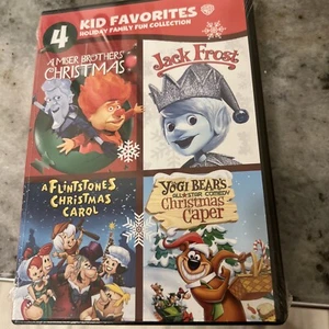 Christmas ~ 4 Kid Favorites ~ Holiday Family Fun Collection DVD *Brand New* - Picture 1 of 2