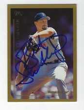 Autographed Bret Saberhagen Boston Red Sox 1999 Topps Card #122 w/COA