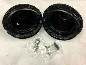 Wipac OEM Land Rover Defender & Series Black Headlight Headlamp Bowl Kit 7" x 2 - Picture 1 of 3