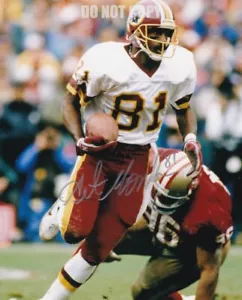 Art Monk Signed 8X10 Photo Autograph Washington Redskins - Picture 1 of 1