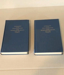 Genealogy Of The French Families Of The Detroit River Region 1701-1911 Vol 1&2 - Picture 1 of 20