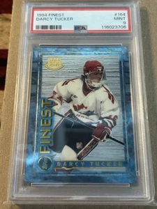 1994-95 Finest Darcy Tucker RC #164 Canada PSA 9 lastre fresche - Foto 1 di 2