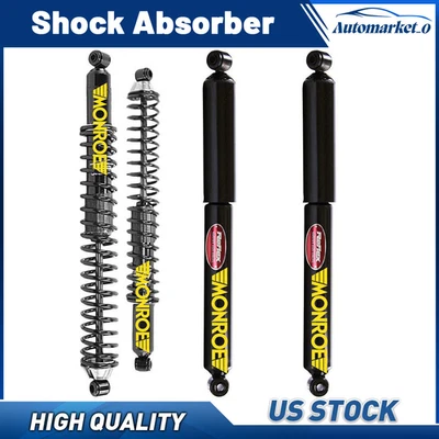 Front Rear Shock Absorbers Monroe for 1992 1993 1994 1995 1996 Ford F-250 4.9L - Image 1 of 4