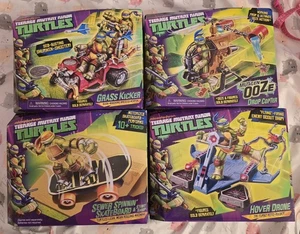 Teenage Mutant Ninja Turtle Toy Set Of 4 New In Boxes - Picture 1 of 6