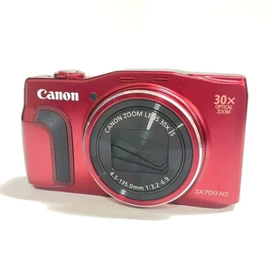 Canon PowerShot SX700 HS Red Compact Digital Camera 30x Optical Zoom - Picture 1 of 11