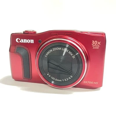 Canon PowerShot SX700 HS Compact Digital Camera Red From Japan Used - Image 1 of 4