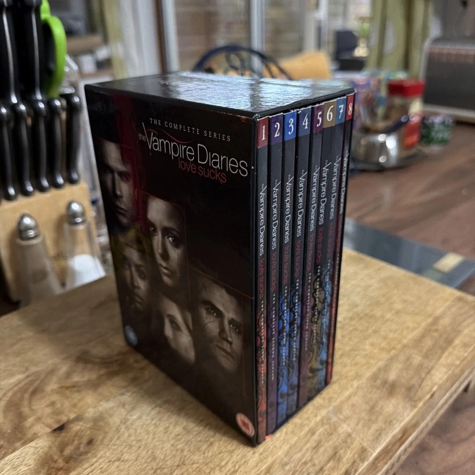 The complete series of the Vampire  Diaries love sucks seasons 1-8. - Image 1 of 4