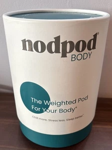 Nuovo nodpod Pod Ponderato Per Il Tuo Corpo Microplush Compatto Coperta Ponderata Teal - Foto 1 di 5