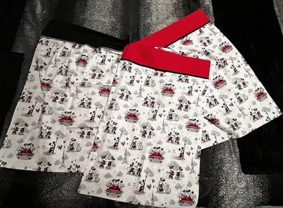 NWOT Mickey&Minnie Mouse handmade pillowcases x3 20"x29" - Image 1 of 4