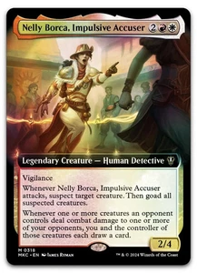 Nelly Borca, Impulsive Accuser (Extended Art) (Foil) NM Murders Karlov Manor - Picture 1 of 1