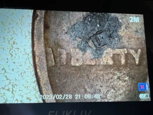 1929 D Wheat Penny L On Rim Error liberty - Picture 1 of 4