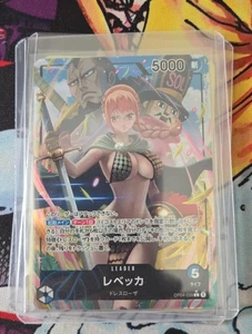 One Piece Japanese Rebecca OP04-039 Parallel L Kingdoms of Intrigue NM IN STOCK - Picture 1 of 1