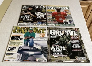 Lot Of 4 Hip Hop Groove And Rap Mag Sinik Lino Akon Akhenaton 50 Cent Amerie +++ - Picture 1 of 6