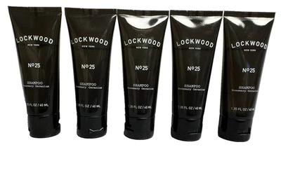 5 PACK Lockwood New York Shampoo (Nº25) Gilchrist & Soames Travel Size 40mL 1.35 - Image 1 of 2