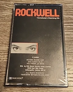Rockwell *Somebody's Watching Me" Cassette Tape New Sealed 1984 - Picture 1 of 3
