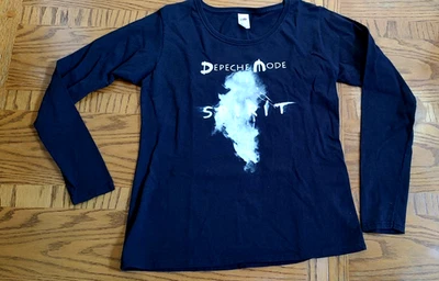 Camisa Pullover Tejida Manga Larga Depeche Mode Spirits Para Mujer Talla Mediana Negra Foto 1 de 4