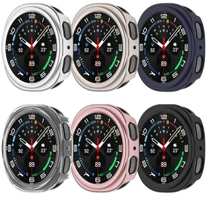 Do Samsung Galaxy Watch8 40mm / 44mm Smartwatch PC Pół owinięte etui ochronne - Zdjęcie 1 z 21