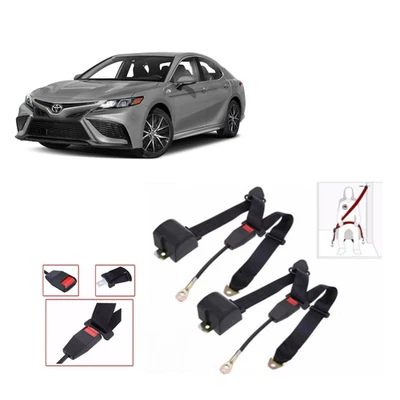 Cinturón de seguridad para todo Toyota Camry dos coche asiento delantero ajuste universal ajustable Foto 1 de 4
