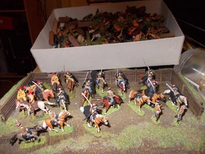 1:72 Figuren bemalt  Konvolut russ. Kav.  WW2 , 111 x Kosaken  , Modellbau - Bild 1 von 4