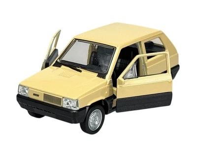 WELLY FIAT PANDA BEIGE 1:34 1/34-1/39 DIE CAST METAL MODEL NEW IN BOX 43849 - Image 1 of 4