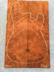 Redwood Curly Bookmatch Set Musical Guitar Tone Wood .33" x 15" x 22.75" - #5763 - Picture 1 of 7
