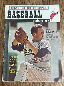 Baseball Monthly June 1962 - Don Drysdale on Cover - Picture 1 of 4