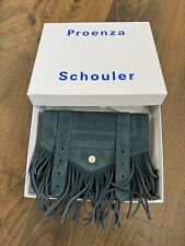 Proenza Schouler ps1 Large Chain Wallet in Baltic Green/Pepe