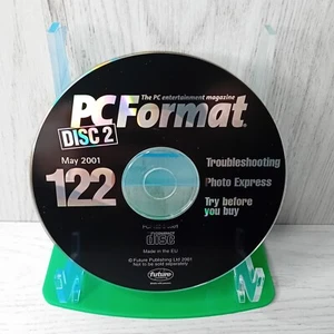PC FORMAT DEMO MAY 2001 DISC 2 PC CD ROM - RARE RETRO SOFTWARE - Picture 1 of 3