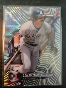 Don Mattingly 2018 Topps High Tek Pattern 1 Galactic Diffractor Yankees - Picture 1 of 2
