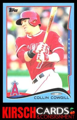 Collin Cowgill 2014 2014 Topps Update #US-106 Walmart Blue - Image 1 of 2