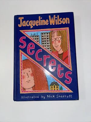 Secrets 1st Edition 1st Print  Jacqueline Wilson Hardcover 2002 Book Gift Idea - image 1 of 4