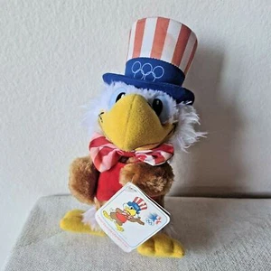 Vintage 1980 Sam The Olympic Eagle # 8250 By Wallace Berrie And Company Applause - Picture 1 of 9