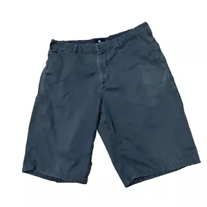 DC Shorts Men 32 Twill Bermuda Charcoal Gray Skate Beach Straight Chino 32x11 - Picture 1 of 23