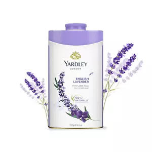 London English Lavender Talcum Powder 100g - Refreshing Deodorizing Fragrance - Picture 1 of 12