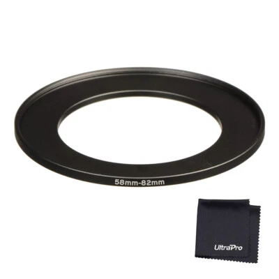 58-82mm Step-Up SLR Lens Metal Adapter Ring - Image 1 of 4