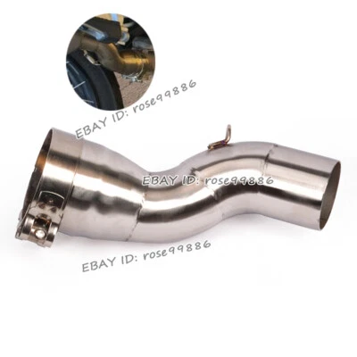 Sistema de escape de motocicleta tubo de enlace medio para BMW R1200GS R1200GS ADV 2013-2019 Foto 1 de 4