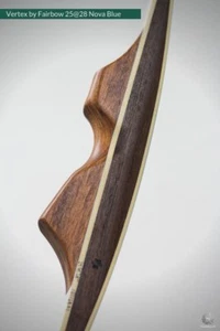 Vertex by Fairbow, reflex Deflex Longbow 25 lbs at 28 inch American Flatbow - Picture 1 of 7