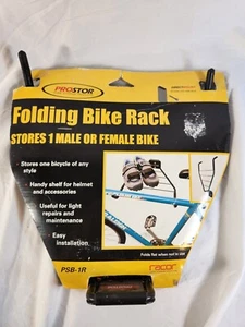 Racor Soporte para Bicicleta Plegable Individual Montaje en Pared Negro PSB-1R Ahorro de Espacio Suspensión para Bicicleta - Imagen 1 de 11