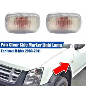 Amber Side Marker Light Lamp For Holden Rodeo RA 2003-2008 Isuzu D-Max 2003-2011 - Picture 1 of 4