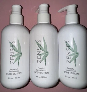 X3 Zenses Peaceful Sandalwood Body Lotion w/Pump 8oz EA by Choice Hotels - Imagen 1 de 4