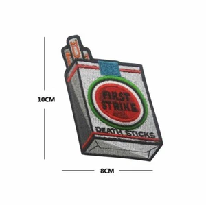 Airsoft  Morale Patch embroired FIRST STRIKE hook and loop - Picture 1 of 1