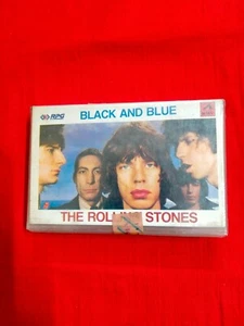 The Rolling Stones Black And Blue RARE Cassette tape INDIA Sealed clamshell 1996 - Picture 1 of 3