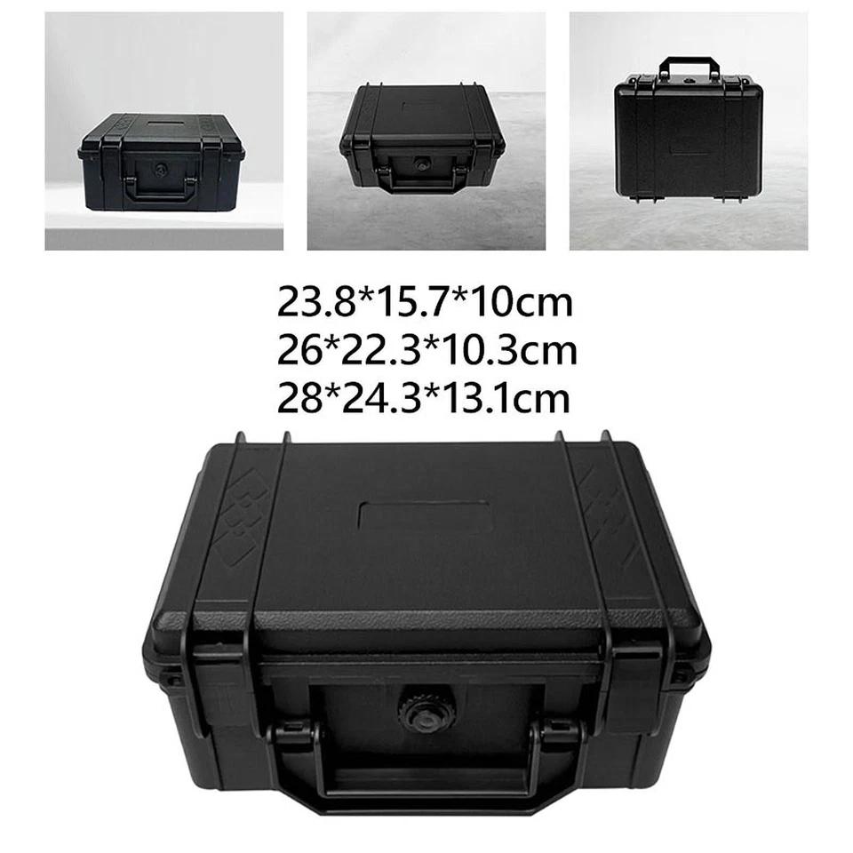 Portable Tool Box, Lock Box, Handheld Carry-On Carrier Organizer, Hard Case - Image 1 of 1