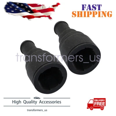 2pcs Fits Cadillac Chevrolet Tahoe GMC Buick Heater Core Coolant Hose Connector - Image 1 of 4