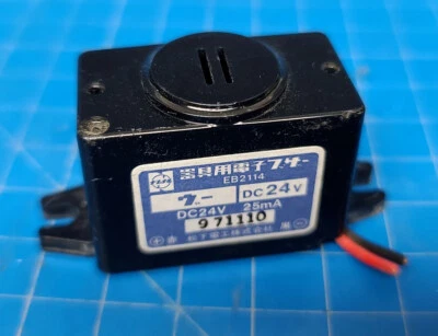 Duplo DC-10000S Matsushita 24VDC Magnetic Buzzer EB2114 - Image 1 of 2