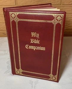 Vintage-My Bible Companion by Nelson Beecher Keyes and Edward Felix Gallagher-VG - Picture 1 of 9
